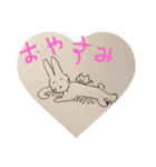 手書きの動物達が日常会話（個別スタンプ：8）