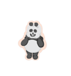 naughty panda panda jomzon（個別スタンプ：3）