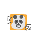 naughty panda panda jomzon（個別スタンプ：5）