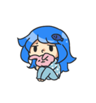 Blue Fish Boom Boom Boom！（個別スタンプ：13）