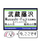 私鉄 池袋線 いまこの駅だよ！タレミー（個別スタンプ：21）