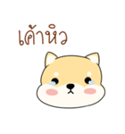 Chiba is pokerface dog（個別スタンプ：13）