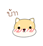 Chiba is pokerface dog（個別スタンプ：15）