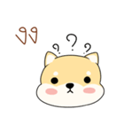 Chiba is pokerface dog（個別スタンプ：28）