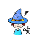 Crazy Hat ＆ Calm witch（個別スタンプ：11）