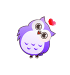 Cute Owl-1（個別スタンプ：2）