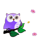 Cute Owl-1（個別スタンプ：4）