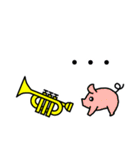 Let's go Trumpet！ (English Edition)（個別スタンプ：11）