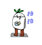 radish man with hairy legs（個別スタンプ：22）