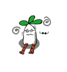 radish man with hairy legs（個別スタンプ：32）