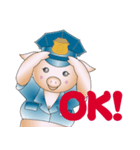 Pig Police（個別スタンプ：2）