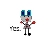 Simple Rabbit Toto（個別スタンプ：5）