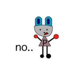 Simple Rabbit Toto（個別スタンプ：6）