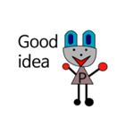 Simple Rabbit Toto（個別スタンプ：10）