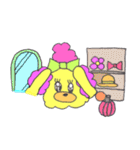 モコッピィの日常ハングル（個別スタンプ：3）