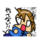 元気な女の子！（個別スタンプ：4）