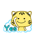 Cute striped cat. CAT04（個別スタンプ：18）