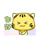 Cute striped cat. CAT09（個別スタンプ：20）