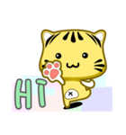 Cute striped cat. CAT10（個別スタンプ：2）