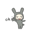 Nasal Rabbit（個別スタンプ：9）