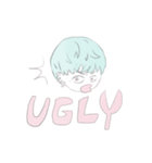 babe u r ugly（個別スタンプ：35）