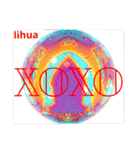 XOXO stamp ( Giant squid ) of lihua.（個別スタンプ：2）