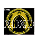 XOXO stamp ( Giant squid ) of lihua.（個別スタンプ：6）