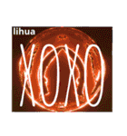 XOXO stamp ( Giant squid ) of lihua.（個別スタンプ：12）