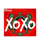 XOXO stamp ( Giant squid ) of lihua.（個別スタンプ：15）