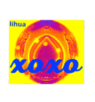 XOXO stamp ( Giant squid ) of lihua.（個別スタンプ：23）