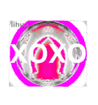 XOXO stamp ( Giant squid ) of lihua.（個別スタンプ：38）