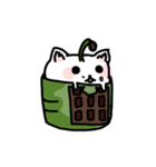 greentea cat（個別スタンプ：3）