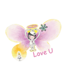 Love in Love angel - bonjour（個別スタンプ：8）