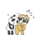 パンダ と ぬめちゃん（個別スタンプ：5）