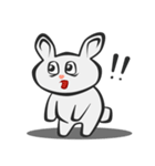 Chibi Rabbit（個別スタンプ：4）