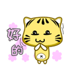 Cute striped cat. CAT43（個別スタンプ：6）