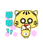 Cute striped cat. CAT43（個別スタンプ：13）