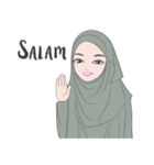 Hijabi (Eng. version)（個別スタンプ：1）