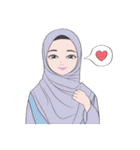 Hijabi (Eng. version)（個別スタンプ：2）