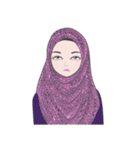 Hijabi (Eng. version)（個別スタンプ：13）