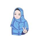 Hijabi (Eng. version)（個別スタンプ：14）