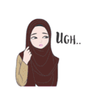 Hijabi (Eng. version)（個別スタンプ：18）