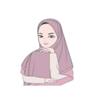 Hijabi (Eng. version)（個別スタンプ：23）