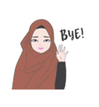 Hijabi (Eng. version)（個別スタンプ：40）