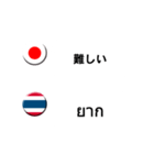 タイ語と日本語(吹き出し）仕事用（製造）（個別スタンプ：31）