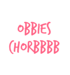 obbies（個別スタンプ：9）