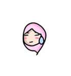 hijabface（個別スタンプ：4）