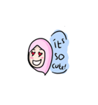 hijabface（個別スタンプ：8）