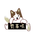 Dogs loyal loyal people love.p2（個別スタンプ：12）