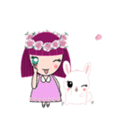 Sophie and Ribbie (animated) ENG（個別スタンプ：14）